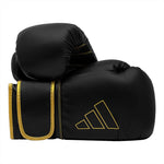 adidas HYBRID 80 ADIH80 boxing gloves black gold Kiegészítők - Sportmania.hu