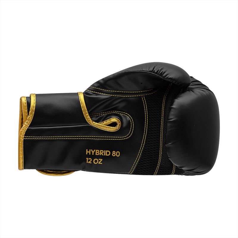 adidas HYBRID 80 ADIH80 boxing gloves black gold Kiegészítők - Sportmania.hu