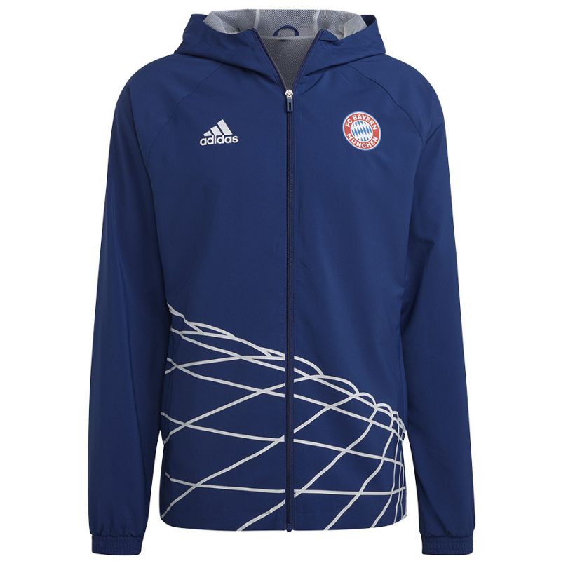 adidas Jacket adidas FC Bayern GR WB M HT8828 Kabát - Sportmania.hu