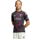Adidas Liverpool FC 26/27 Third Jersey Kids' Shirt Black and rózsaszín KB8284