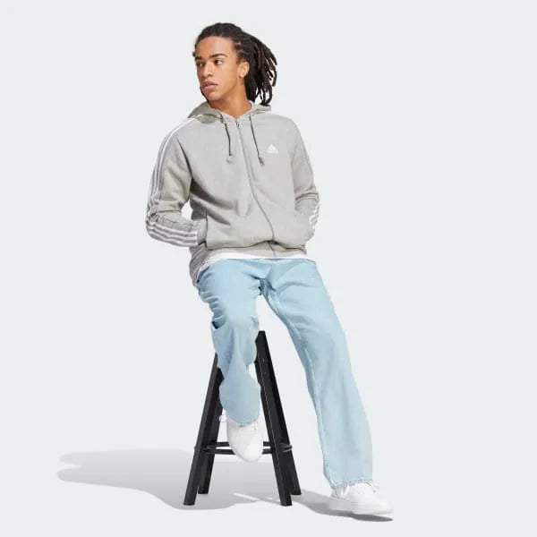 Adidas M 3S FT FZ HD Pulóver Kapucnis pulóver - Sportmania.hu