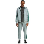 Men's adidas Essentials 3-Stripes Fleece Pants KD4836 menta férfi nadrág