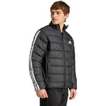Men's adidas Essentials 3-Stripes Jacket Black férfi dzseki JM8416