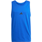 Men's adidas Essentials Small Logo Tank JE8978 kék férfi póló