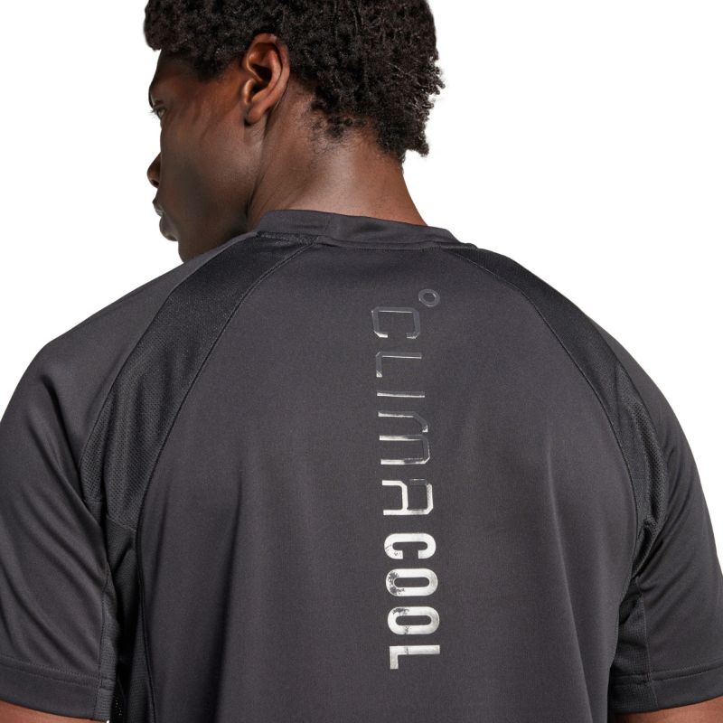 Men's adidas Tech Apparel Climacool Tech App Tee KB9735 fekete férfi póló