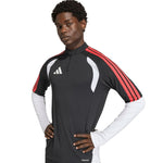 Men's adidas Tiro 26 Competition Training Top Black, White, and Red piros férfi pulóver KA7560