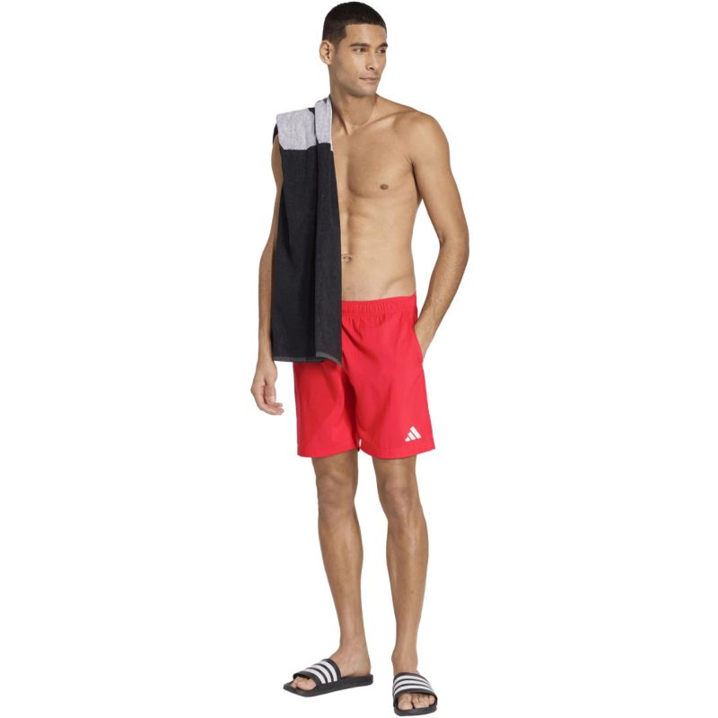 Adidas Men's Ess 8IN swim shorts piros férfi