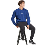 Adidas Men's Essentials Feelcozy sweatshirt blue 2xs férfi pulóver JE3792