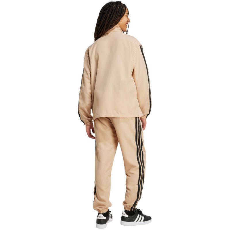 adidas Men's Sportswear Basic 3-Stripes Woven Tracksuit Beige férfi JX3149