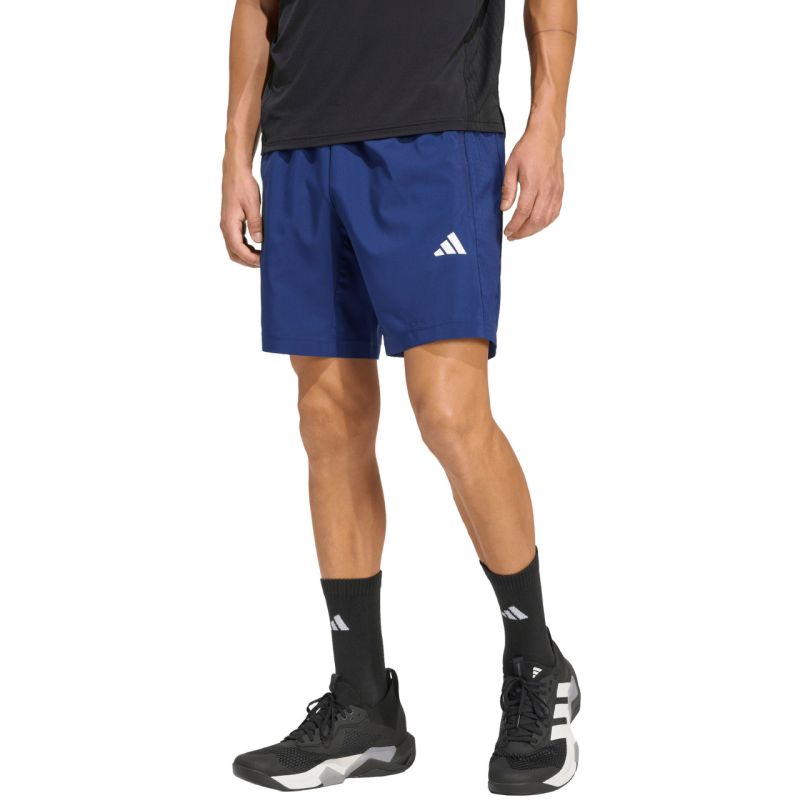 Adidas Men's Workout Essentials Base Woven Navy Blue m 7" short férfi