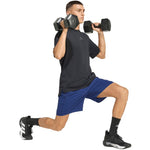 Adidas Men's Workout Essentials Base Woven Navy Blue m 7" short férfi