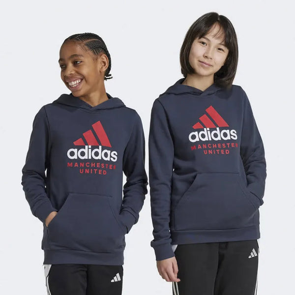 Adidas MUFC KIDS HD , gyerek kapucnis pulóver - Sportmania.hu