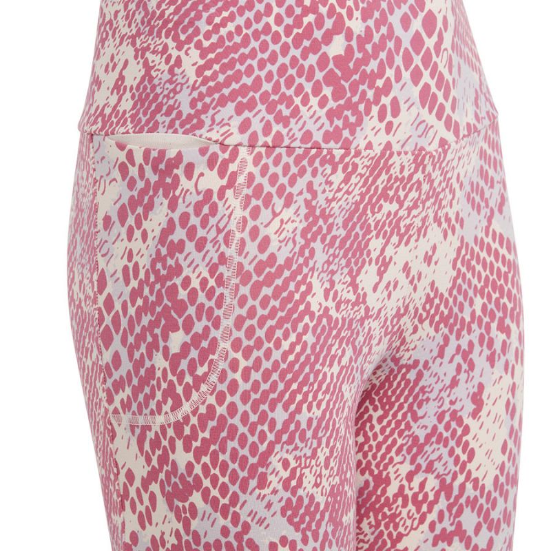 adidas Pants adidas Essentials Future Icons Allover Print Tights Jr IC0095 Nadrág - Sportmania.hu