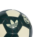 Adidas Real Madrid Away Mini Black-Beige labda, bézs
