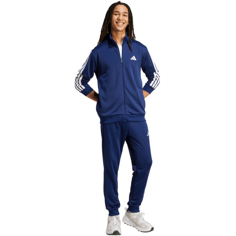 adidas Sportswear Basic 3-Stripes French Terry tracksuit Szett férfi KB7656
