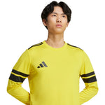 Adidas Squadra 25 hosszú ujjú mez, sárga - Sportmania.hu
