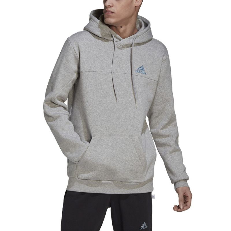 adidas Stadium Fleece Badge of Sport Hoodie M HC5869 Kapucnis pulóver - Sportmania.hu