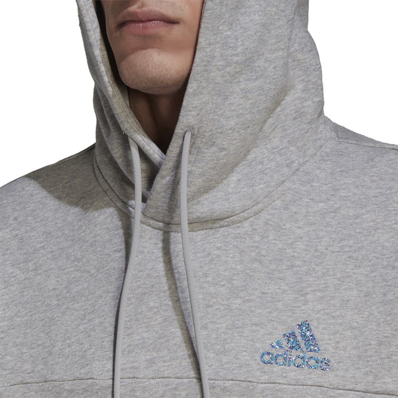 adidas Stadium Fleece Badge of Sport Hoodie M HC5869 Kapucnis pulóver - Sportmania.hu