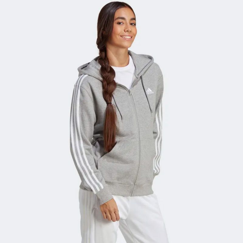 adidas Sweatshirt adidas 3 Stripes Full-Zip R HD W I9917 Pulóver - Sportmania.hu