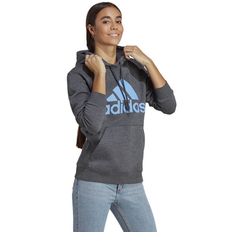 adidas Sweatshirt adidas Big Logo FL R HD W IC9845 Pulóver - Sportmania.hu