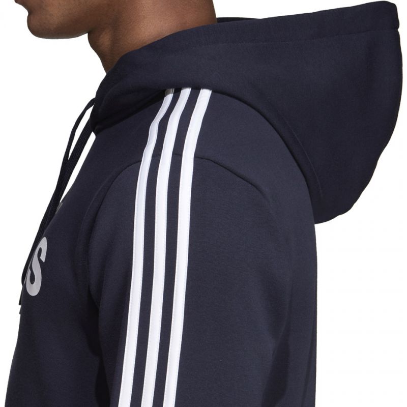 adidas Sweatshirt adidas Essentials 3 S PO FL navy blue M DU0494 Pulóver - Sportmania.hu