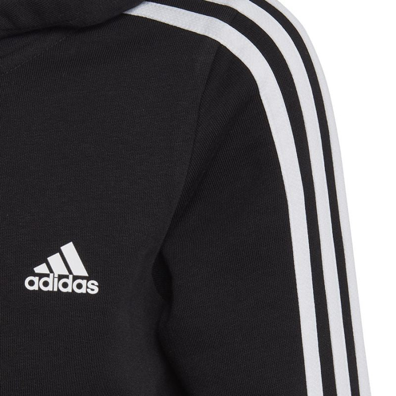 adidas Sweatshirt adidas Essentials 3 Stripes Full-Zip Hoodie Jr. IC3634 Pulóver - Sportmania.hu