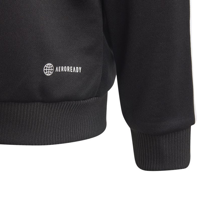 adidas Sweatshirt adidas Tr-Es 3 Stripes Full-Zip Hoody Jr HY1102 Pulóver - Sportmania.hu