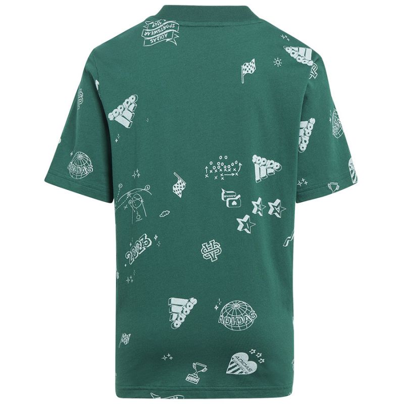 adidas T-shirt adidas Bluv Q3 AOPT Jr. IA1562 Póló - Sportmania.hu