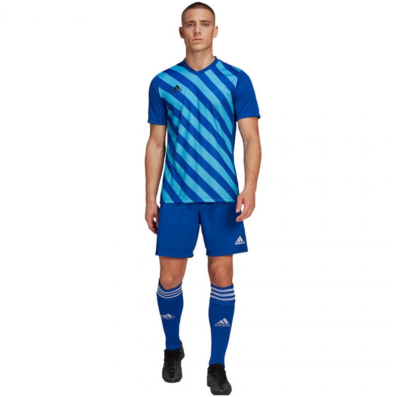 adidas T-shirt adidas Entrada 22 Graphic Jersey M HF0116 Póló Ruházat Póló - Sportmania.hu