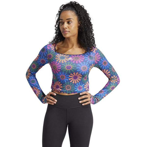 adidas T-shirt adidas Farm Crop LS W IM2360 Póló - Sportmania.hu