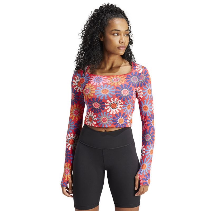 adidas T-shirt adidas Farm Crop LS W IM2361 Póló - Sportmania.hu