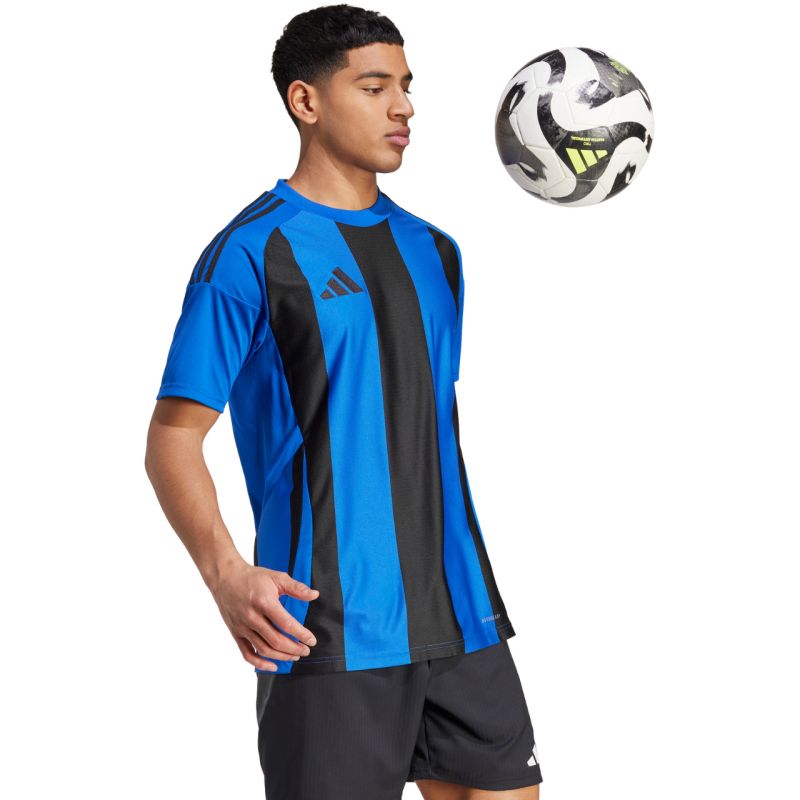adidas T-shirt adidas Striped 24 Jersey M IW2147 Póló - Sportmania.hu