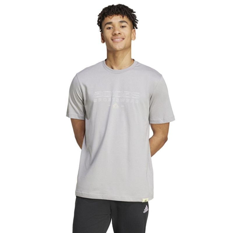 adidas T-shirt adidas Tech Linear Graphic férfi Póló IY0728
