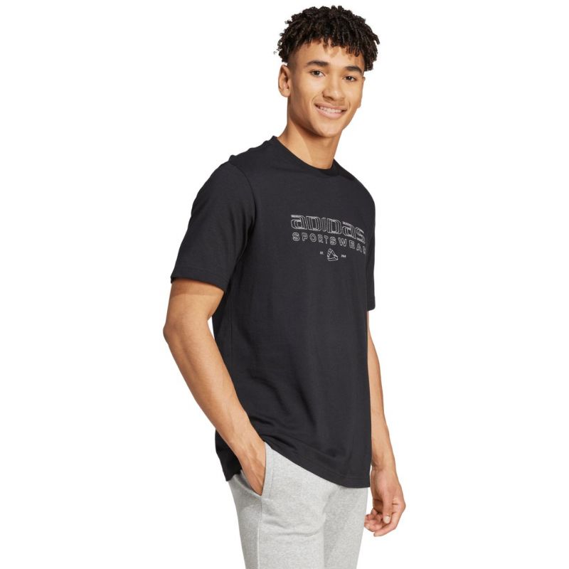 adidas T-shirt adidas Tech Linear Graphic M IW2651 Póló - Sportmania.hu