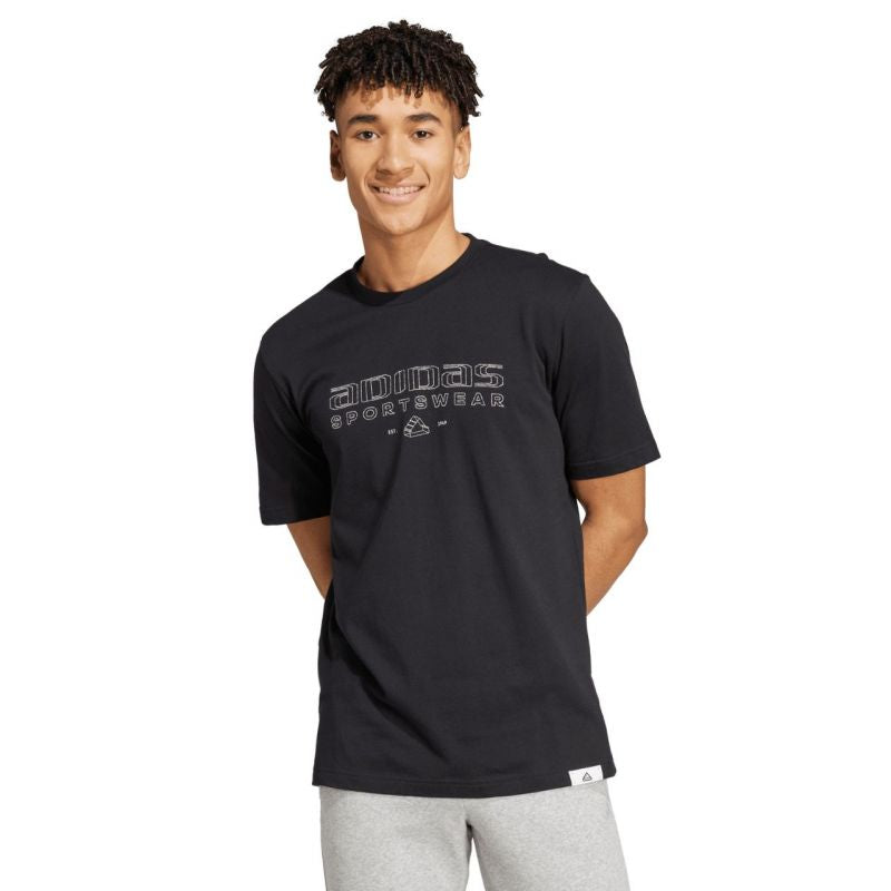 adidas T-shirt adidas Tech Linear Graphic M IW2651 Póló - Sportmania.hu