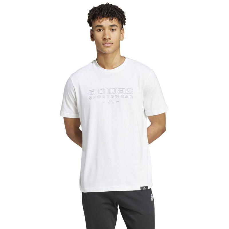adidas T-shirt adidas Tech Linear Graphic M IW2690 Póló - Sportmania.hu
