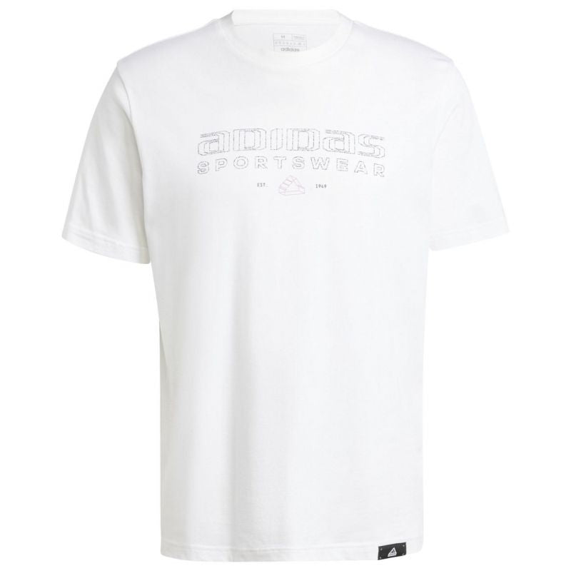 adidas T-shirt adidas Tech Linear Graphic M IW2690 Póló - Sportmania.hu