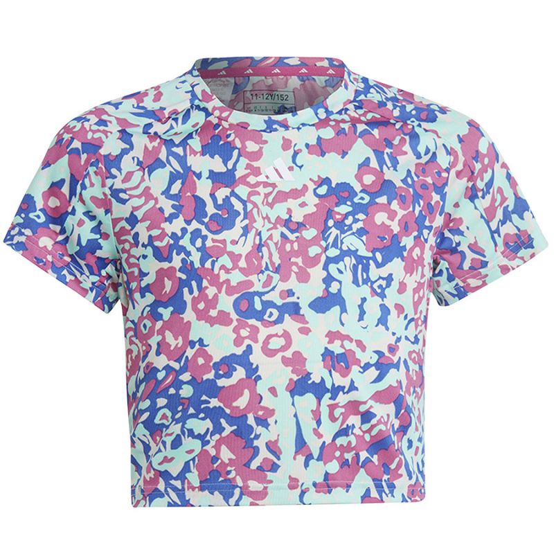 adidas T-shirt adidas TR-ES Allover Print Jr. HR5804 Póló - Sportmania.hu