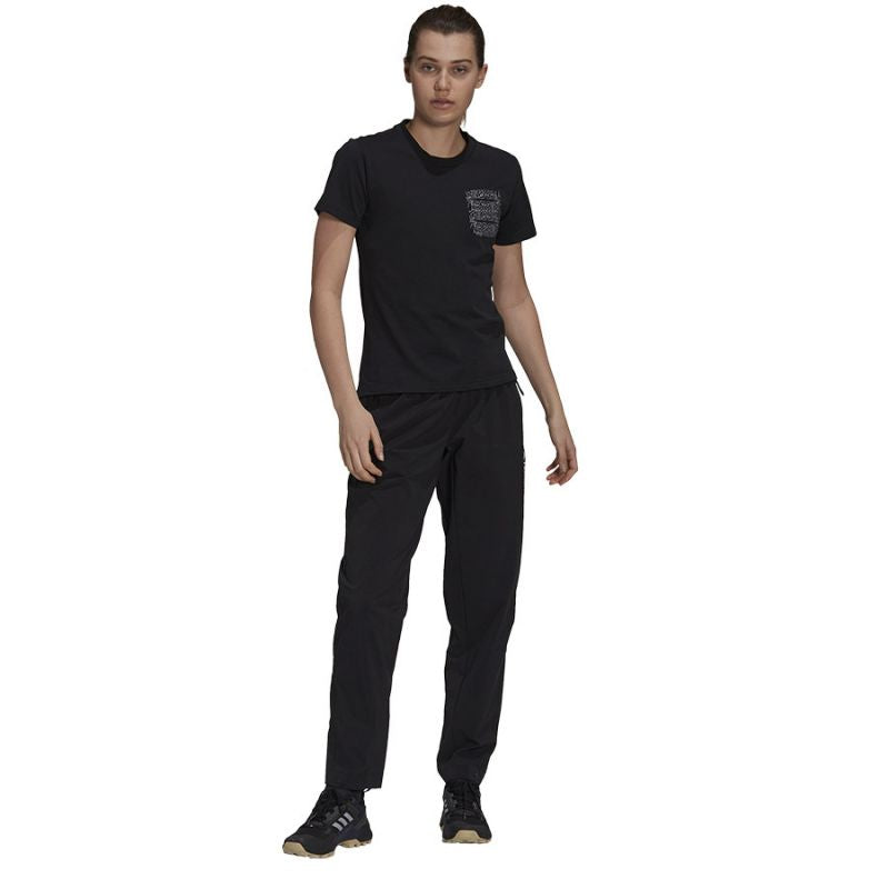 adidas T-shirt adidas TX Pocket Tee W GU8984 Póló - Sportmania.hu