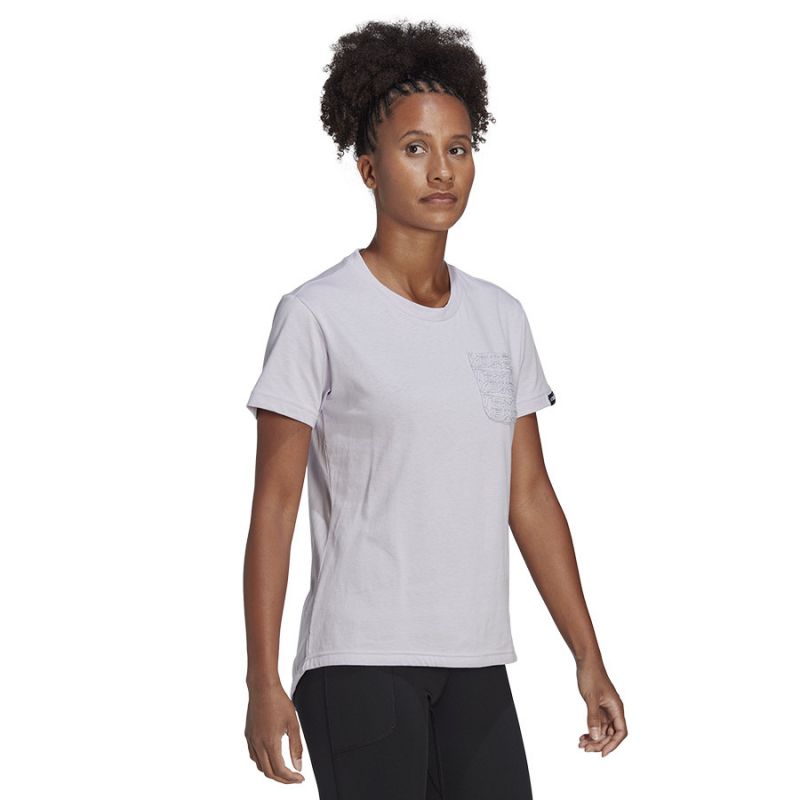 adidas T-shirt adidas TX Pocket Tee W HT7247 Póló - Sportmania.hu