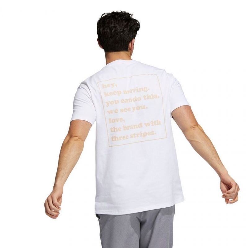 adidas T-shirt adidas You Feel Me Tee M H19307 Póló - Sportmania.hu