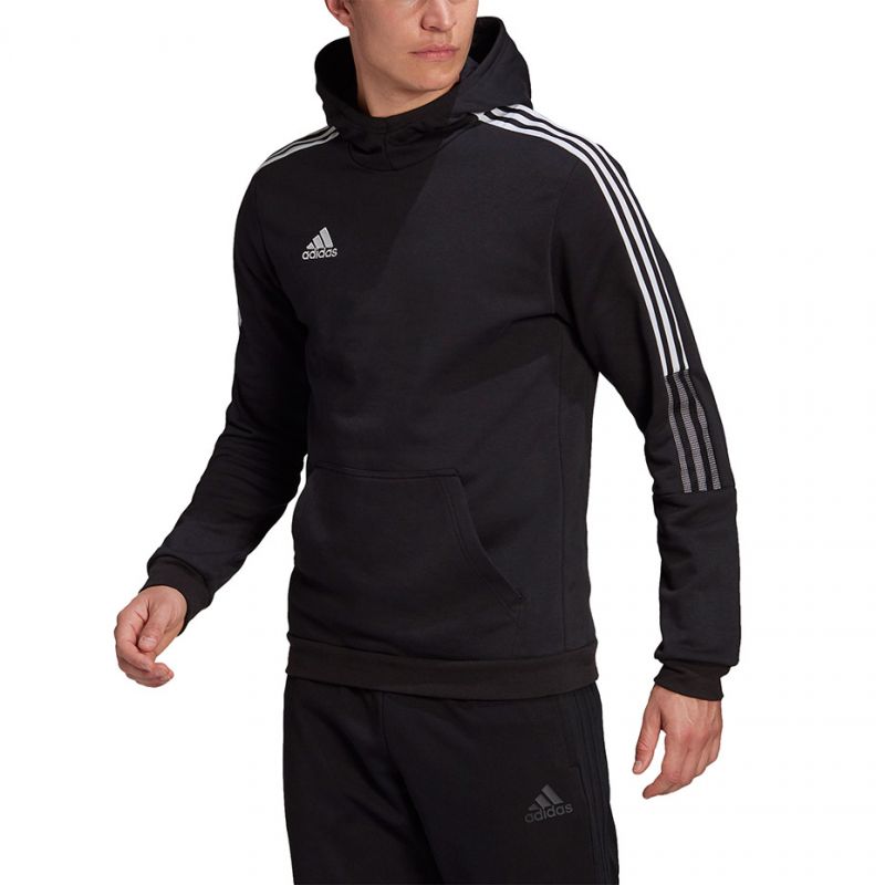 Adidas Tiro 21 Sweat Hoody M GM7341 Pulóver Kapucnis pulóver - Sportmania.hu