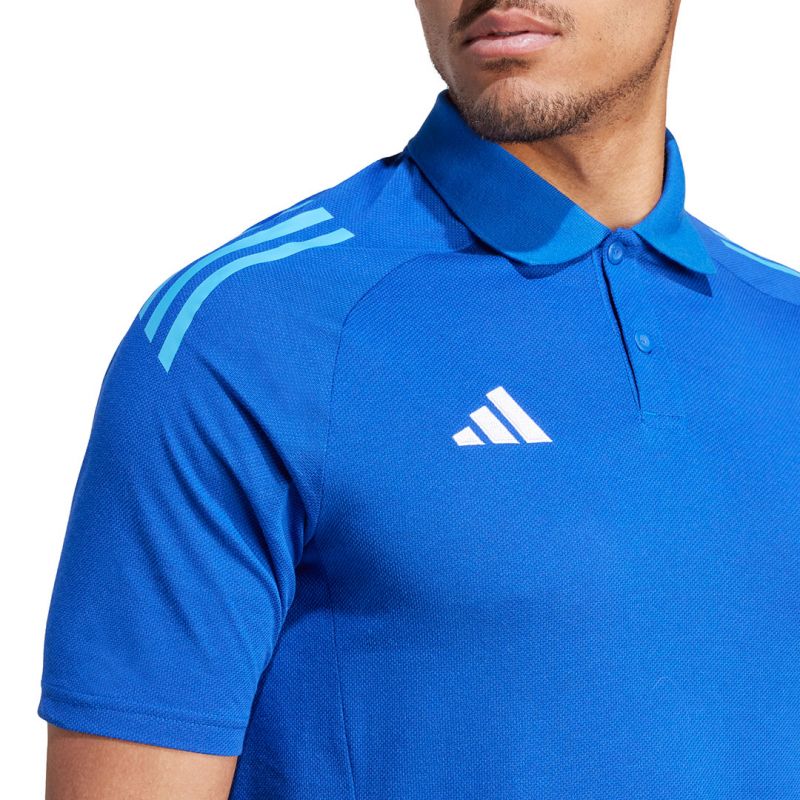 Adidas Tiro 24 Competition Polo men&#39;s T-shirt, blue IR7566 Póló - Sportmania.hu