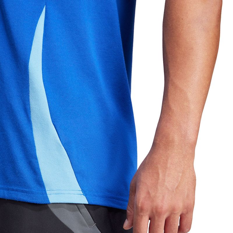 Adidas Tiro 24 Competition Polo men&#39;s T-shirt, blue IR7566 Póló - Sportmania.hu