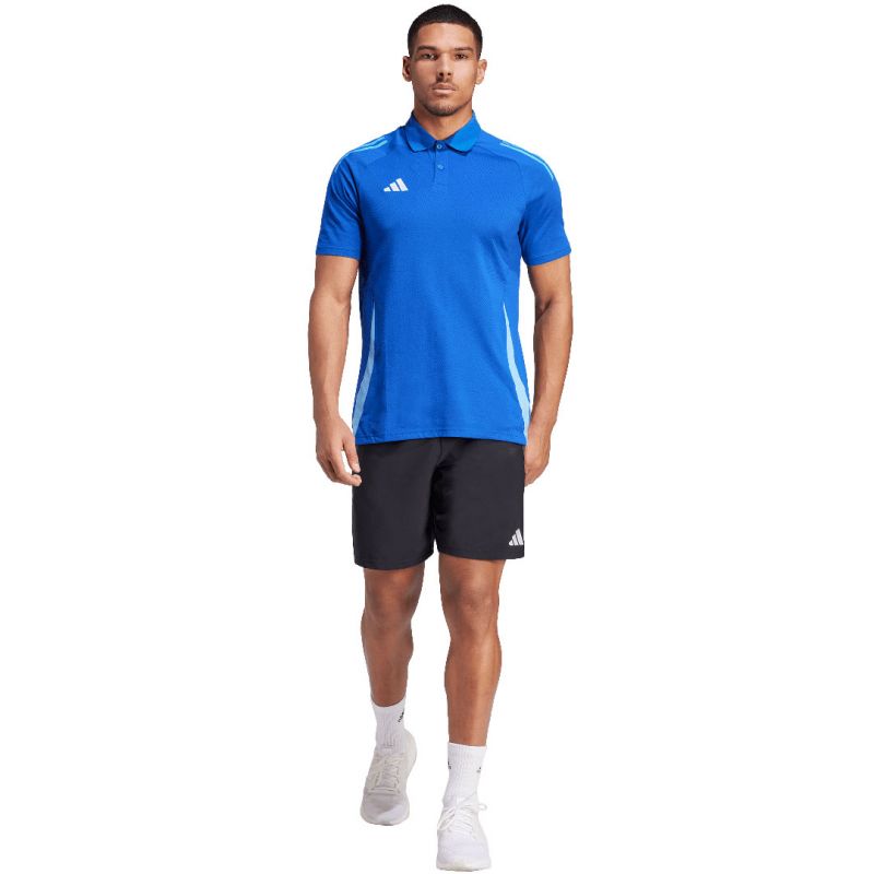 Adidas Tiro 24 Competition Polo men&#39;s T-shirt, blue IR7566 Póló - Sportmania.hu