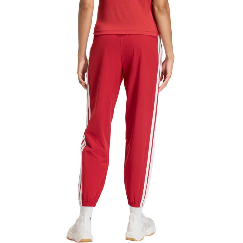 adidas Train Essentials 3-Stripes Woven Women's Pants Red női