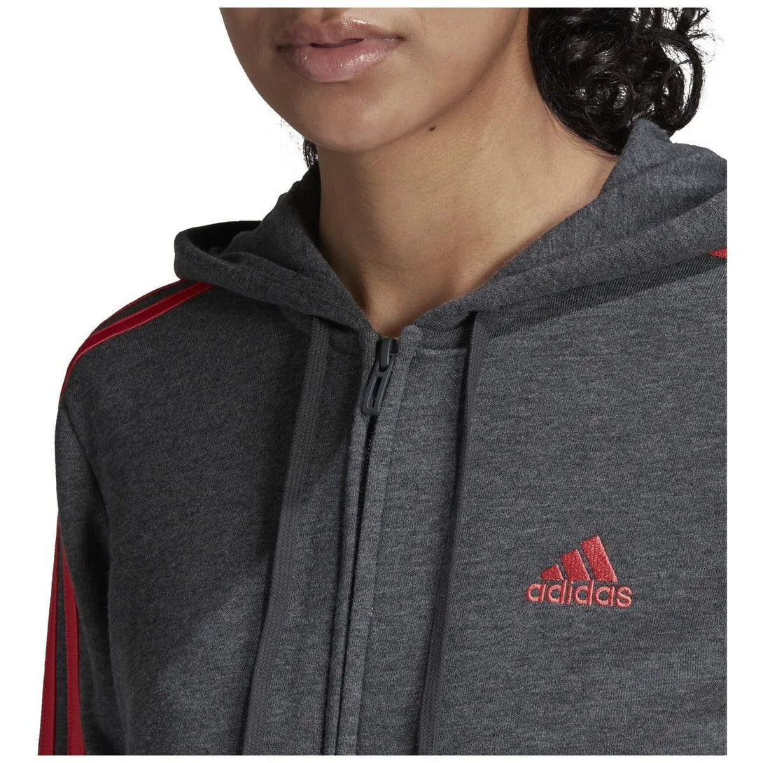 Adidas W 3S FT FZ HD Pulóver - Sportmania.hu