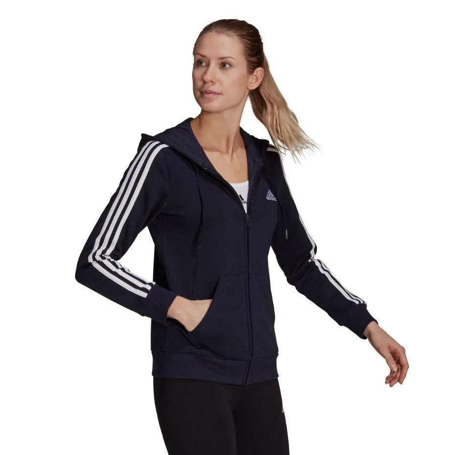 Adidas W 3S FT FZ HD Pulóver - Sportmania.hu