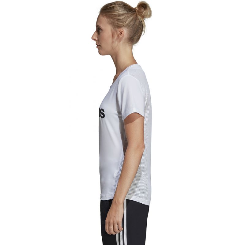 Adidas W D2M Logo Tee W DU2080 Póló Ruházat Póló - Sportmania.hu