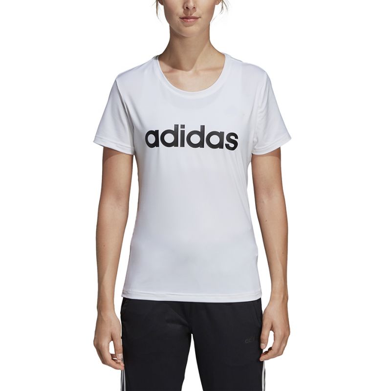 Adidas W D2M Logo Tee W DU2080 Póló Ruházat Póló - Sportmania.hu
